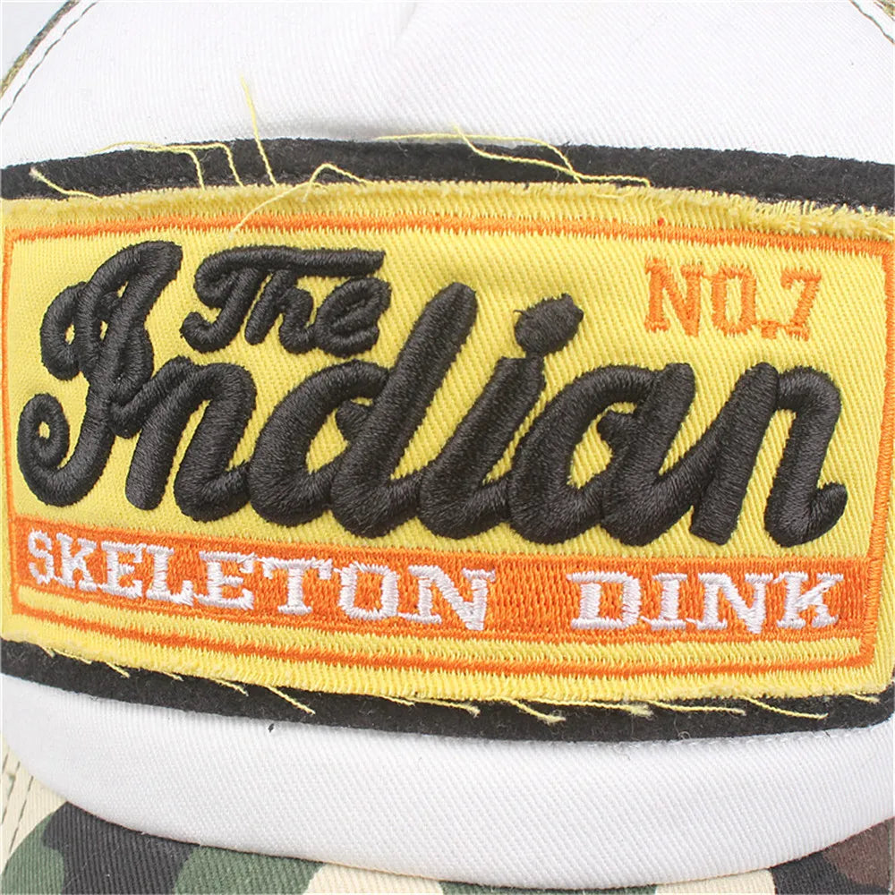 Casquette Headlinzs "Indian Skeleton"