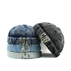 Bonnet Docker Headlinzs "Denim Destructured"