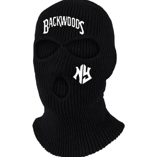 1/2PC 3-hole Halloween Fun Hat Knitted Full Face Ski Mask Winter Balaclava Warm Knitted Full Face Mask Outdoor Sports