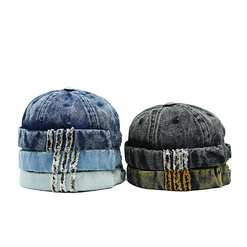 Bonnet Docker Headlinzs "Denim Destructured"