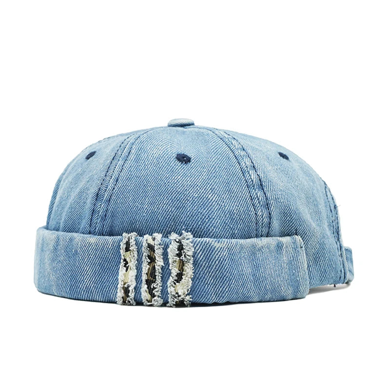 Bonnet Docker Headlinzs "Denim Destructured"