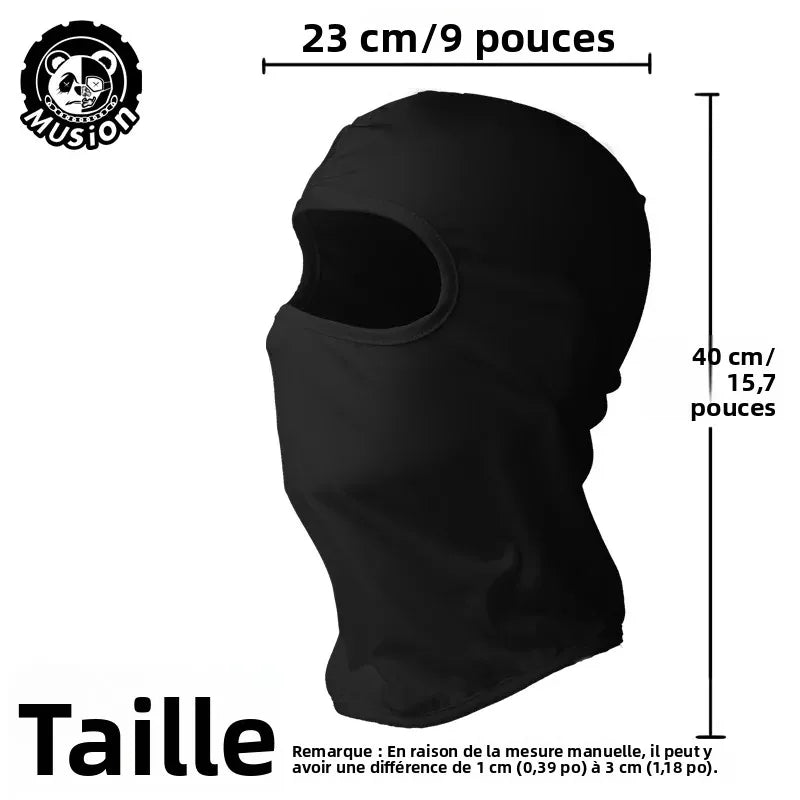 Unisex Full Face Balaclava 3 Colors Pink Black Rose Red Dollar Sign Embroidery Breathable Neck Gaiter for Outdoor Sports